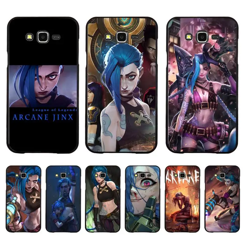 League of Legends Cartoon Arcane Jinx Phone Case For Samsung Galaxy J 4plus J6 J5 J72016 J7prime cover for J7Core J6plus
League of Legends Cartoon Arcane Jinx Phone Case For Samsung Galaxy J 4plus J6 J5 J72016 J7prime cover for J7Core J6plus