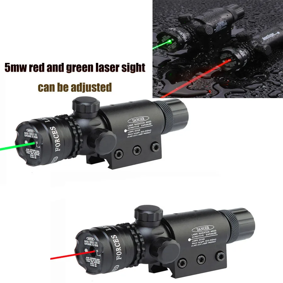 Tactical Outdoor Red-Green Laser Sight Sight, Adjustable Switch Rifle Sight with Rail and Barrel Mounting Kit
Tactical Outdoor Red-Green Laser Sight Sight, Adjustable Switch Rifle Sight with Rail and Barrel Mounting Kit