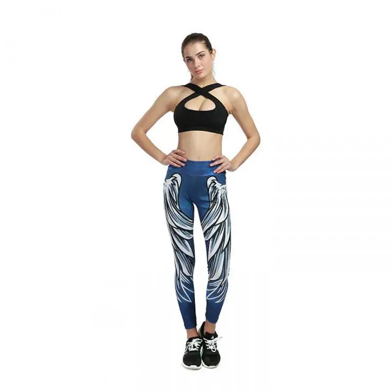 High-waisted wings digital printing explosion style nude running sports fitness leggings
High-waisted wings digital printing explosion style nude running sports fitness leggings