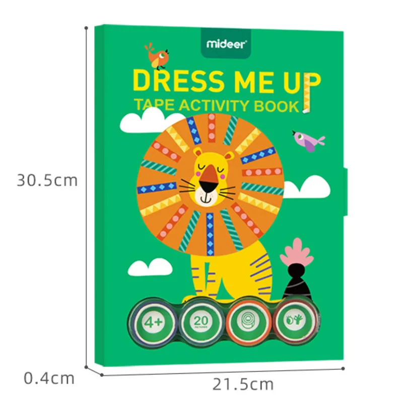 Children Drawing Toys Handmade Kids Creative Adhesive Tape Sticker Book Toys Cartoon Animals Educational Toys Craft Kit Gift
Children Drawing Toys Handmade Kids Creative Adhesive Tape Sticker Book Toys Cartoon Animals Educational Toys Craft Kit Gift