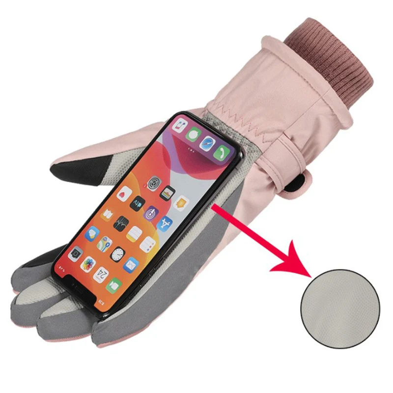 1pair Gloves Women Winter Touch Screen Ski Gloves Waterproof Windproof Warmth 
1pair Gloves Women Winter Touch Screen Ski Gloves Waterproof Windproof Warmth