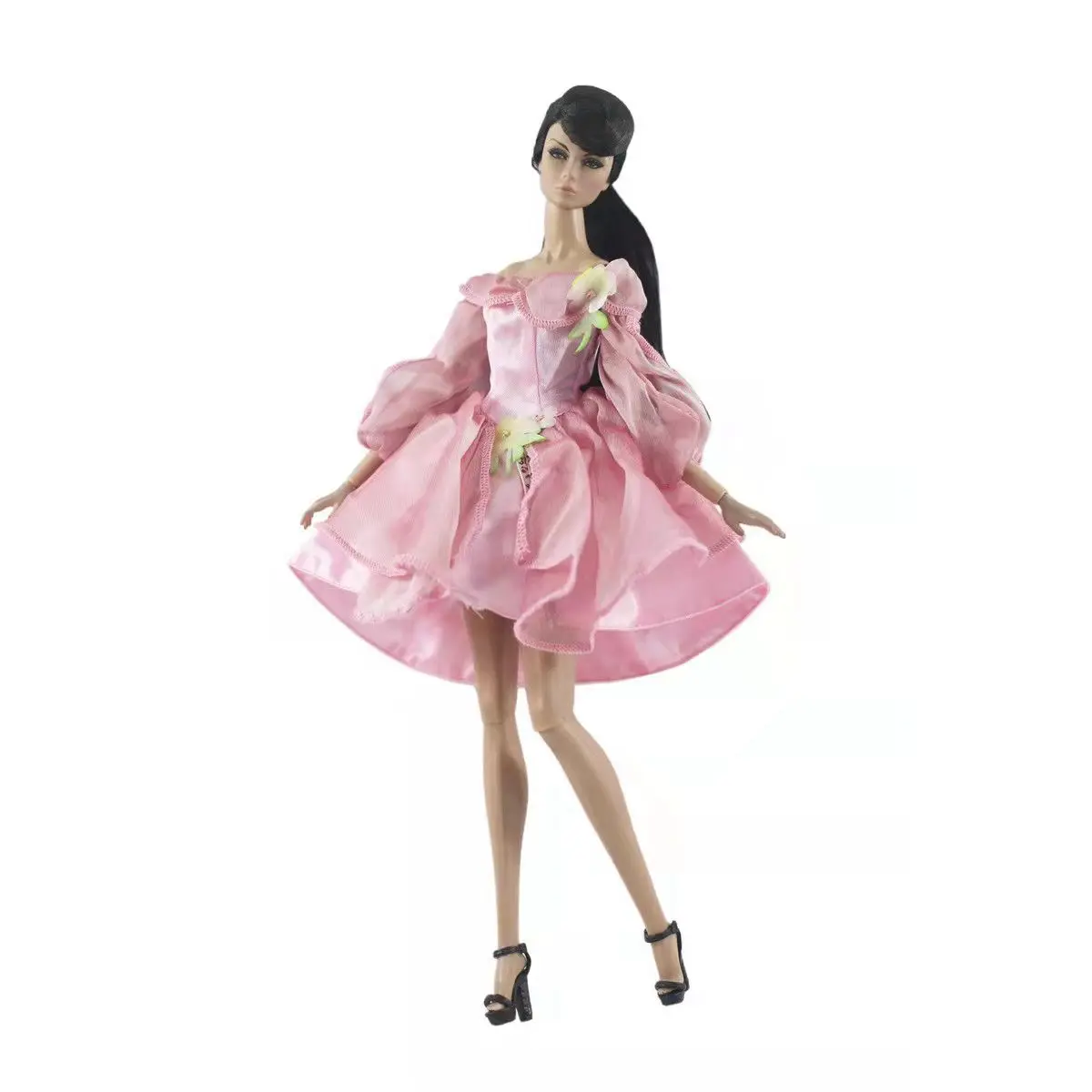 Fashion Pink Long Puff Sleeve Dress 11.5" Doll Clothes Set for Barbie Doll Outfits Party Gown 1/6 BJD Dolls Accessories Kids Toy
Fashion Pink Long Puff Sleeve Dress 11.5" Doll Clothes Set for Barbie Doll Outfits Party Gown 1/6 BJD Dolls Accessories Kids Toy
