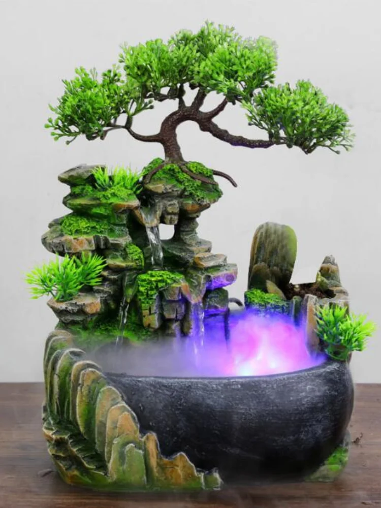 Modern Waterfall Desktop Fountain Landscape Home Practical Humidifier Beauty Scenery Living Room Home Decor Crafts
Modern Waterfall Desktop Fountain Landscape Home Practical Humidifier Beauty Scenery Living Room Home Decor Crafts