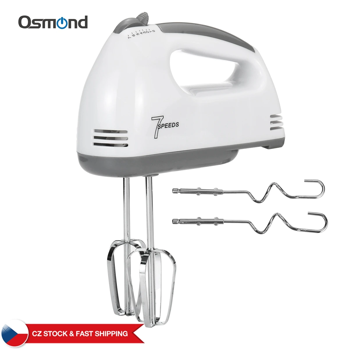 220V Electric Mixer Blender Automatic Food Mixer 7 Speed With 2Egg Beaters 2 Dough Hooks Handheld Mixer Dough Mixer Egg Beater
220V Electric Mixer Blender Automatic Food Mixer 7 Speed With 2Egg Beaters 2 Dough Hooks Handheld Mixer Dough Mixer Egg Beater