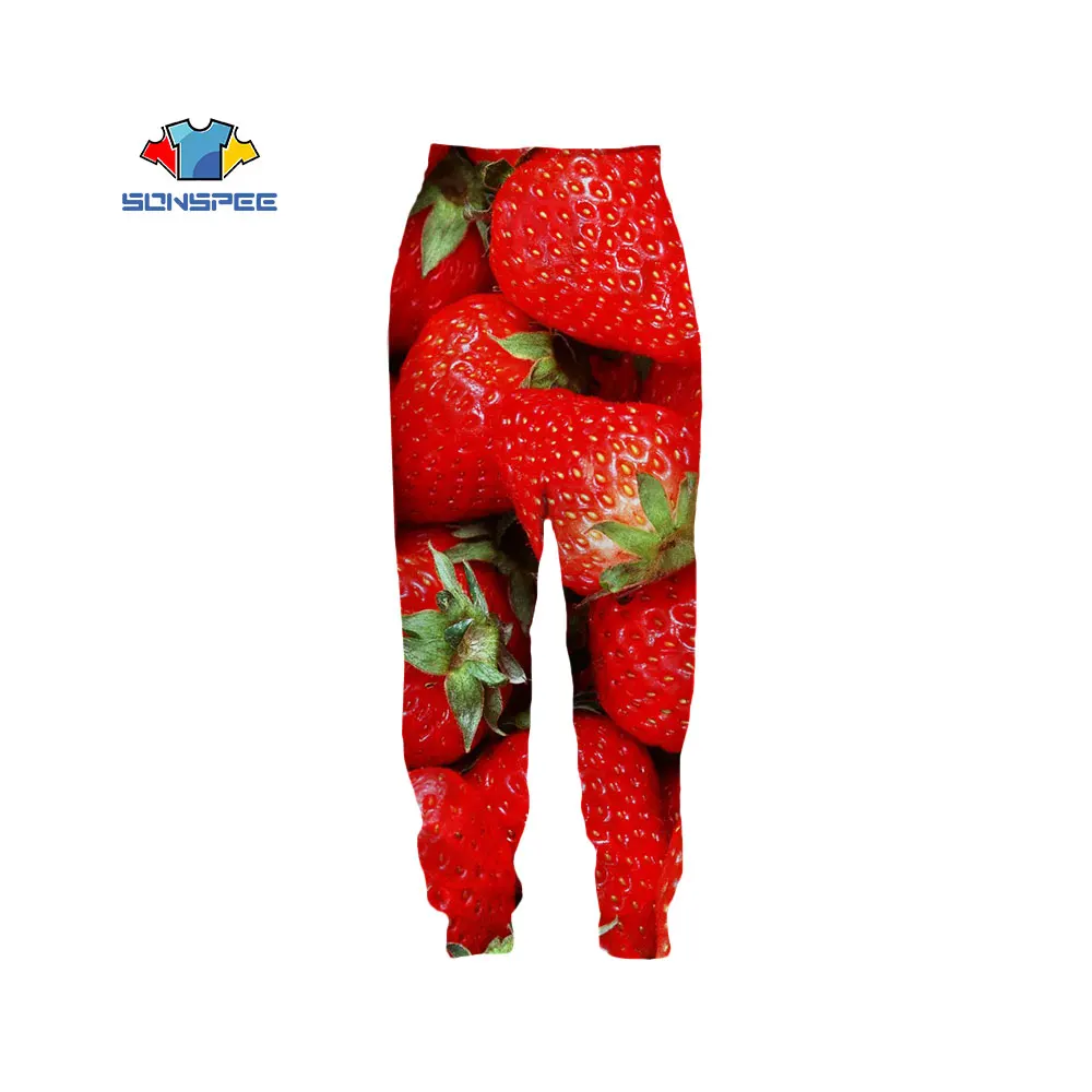 SONSPEE NEW Strawberry Fruit 3D Printing Trousers All-match Sports Hip Hop Pants Comfortable Especially Cute Oversized Trousers 
SONSPEE NEW Strawberry Fruit 3D Printing Trousers All-match Sports Hip Hop Pants Comfortable Especially Cute Oversized Trousers