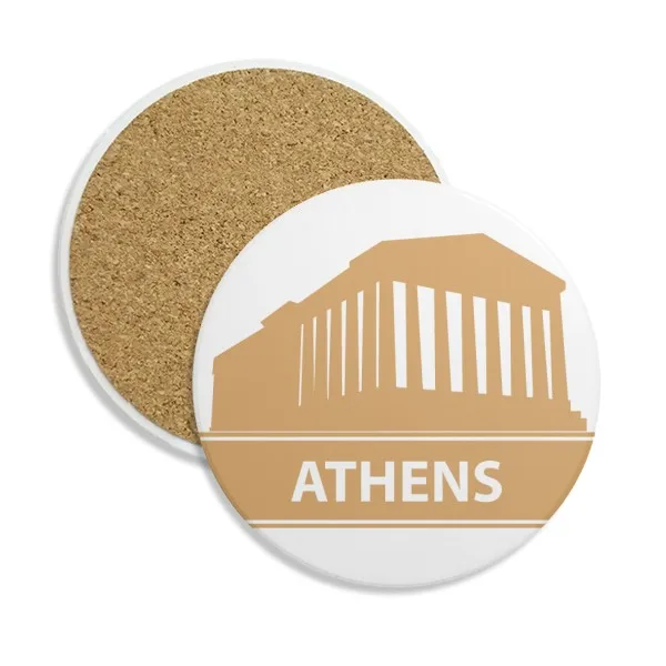Athens Greece Yellow Landmark Pattern Stone Drink Ceramics Coasters for Mug Cup Gift 2pcs
Athens Greece Yellow Landmark Pattern Stone Drink Ceramics Coasters for Mug Cup Gift 2pcs