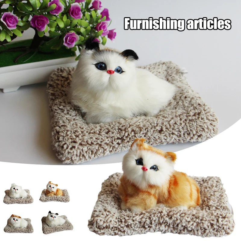 2021 Voiced Simulation Cat Ornaments with Bamboo Charcoal Sleeping Pad Funnys Birthday Gift for Home Car Decoration @LS
2021 Voiced Simulation Cat Ornaments with Bamboo Charcoal Sleeping Pad Funnys Birthday Gift for Home Car Decoration @LS