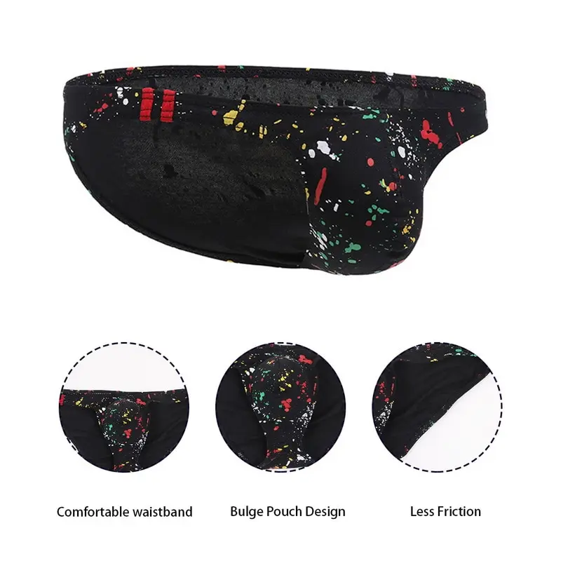 5Pcs Men Briefs Underwear Sexy Breathable Brief Underpants Modal Comfortable Printed Briefs Underwear Shorts Cueca Male Panties
5Pcs Men Briefs Underwear Sexy Breathable Brief Underpants Modal Comfortable Printed Briefs Underwear Shorts Cueca Male Panties