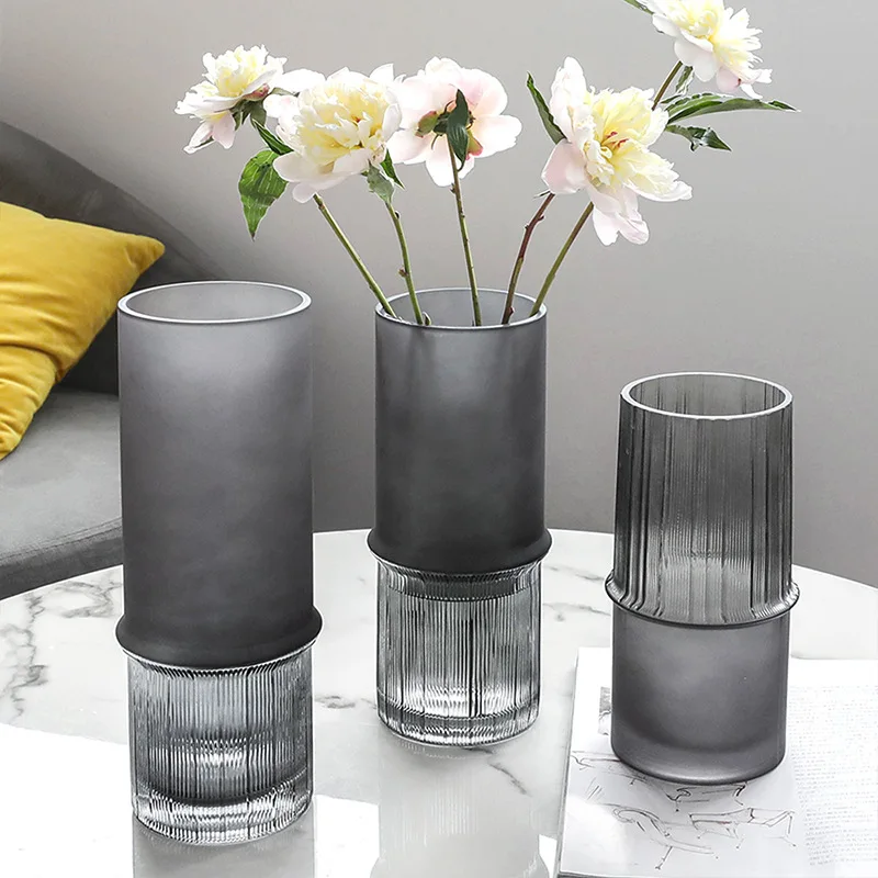 Nordic Modern Cold Wind Simple Creative Flower Arrangement Vertical Glass Vase Ornaments Flower Vase Home Vase
Nordic Modern Cold Wind Simple Creative Flower Arrangement Vertical Glass Vase Ornaments Flower Vase Home Vase