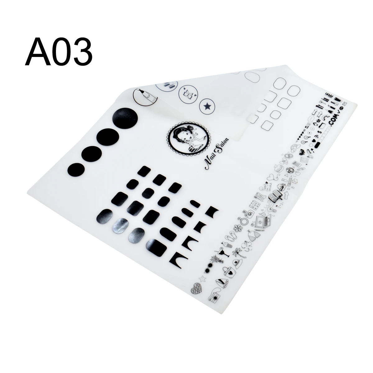 Mini Silicone Stamping Pad Nail Practice Tool Portable Template Mat Foldable Nail Art Tool
Mini Silicone Stamping Pad Nail Practice Tool Portable Template Mat Foldable Nail Art Tool
