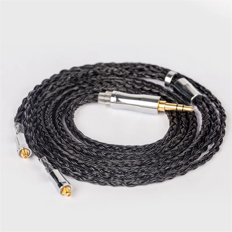 KBEAR Show 24 Core 5N Silver Plated OFC Upgrade Earphone Cable 336 Strands 2.5mm/3.5mm/4.4mm Plug For SE846 SE535 SE215 Headphon
KBEAR Show 24 Core 5N Silver Plated OFC Upgrade Earphone Cable 336 Strands 2.5mm/3.5mm/4.4mm Plug For SE846 SE535 SE215 Headphon