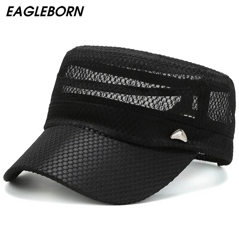 New Summer Men Military Cap Mesh Military Hat Black Army Green Flat Hat Men Women Military Hats for Men Mesh Fishing Outdoor Hat
New Summer Men Military Cap Mesh Military Hat Black Army Green Flat Hat Men Women Military Hats for Men Mesh Fishing Outdoor Hat