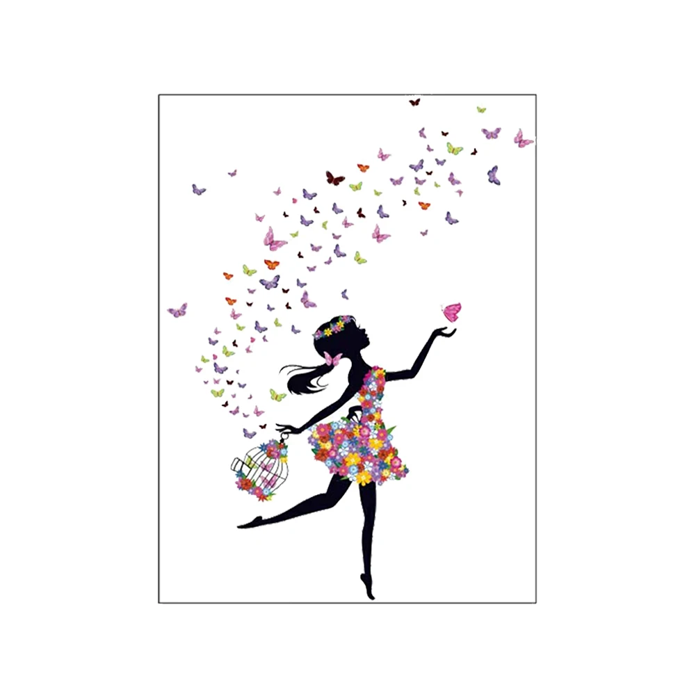 1 Pcs Creative Cartoon Butterfly Flower Fairy Wall Sticker Butterfly Fairy Bedroom Home School Walls Decoration
1 Pcs Creative Cartoon Butterfly Flower Fairy Wall Sticker Butterfly Fairy Bedroom Home School Walls Decoration