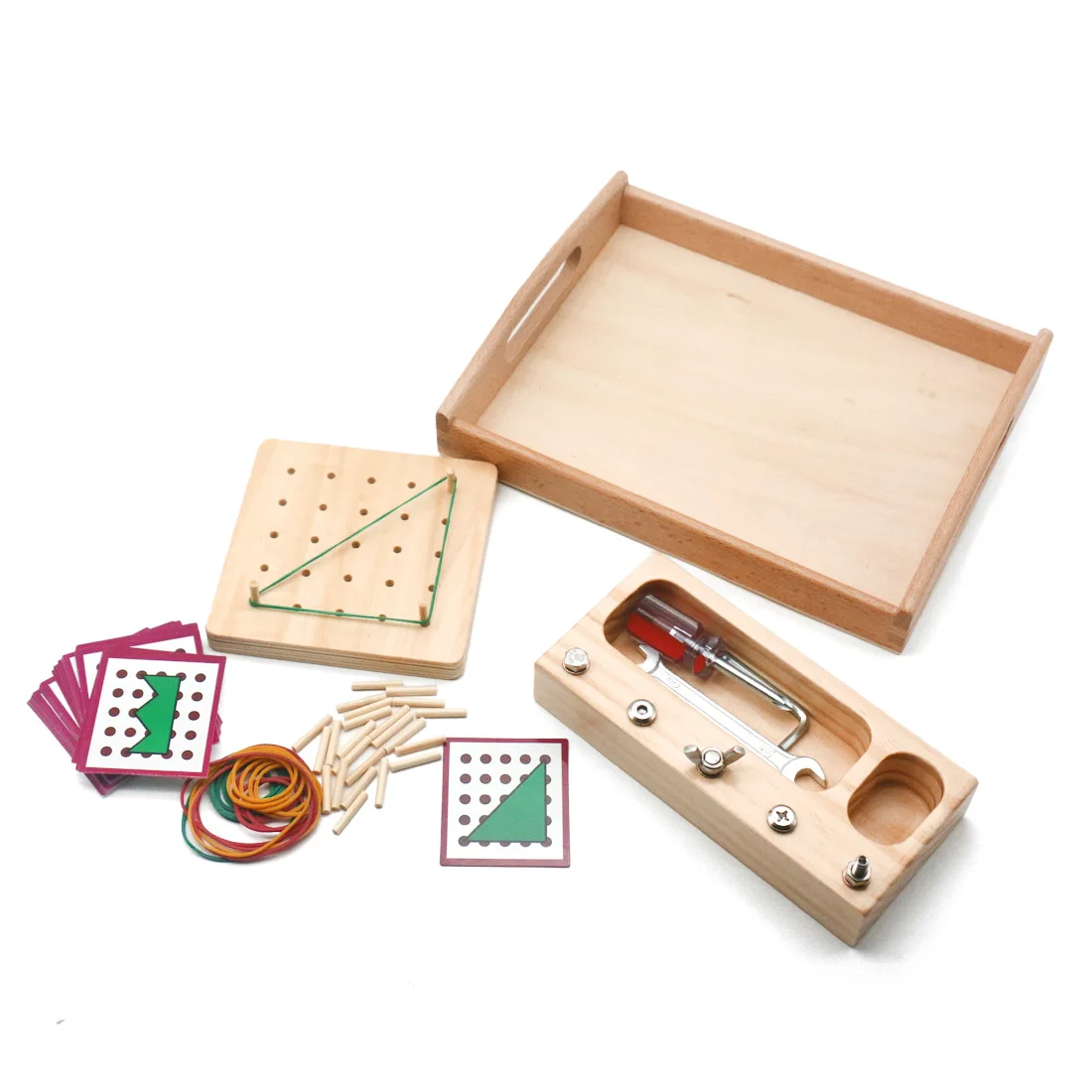 Montessori Practical Life Material Screw Nut Board Sensory Toys Toddler Gift Wooden Educational Learning For Children A0964H
Montessori Practical Life Material Screw Nut Board Sensory Toys Toddler Gift Wooden Educational Learning For Children A0964H