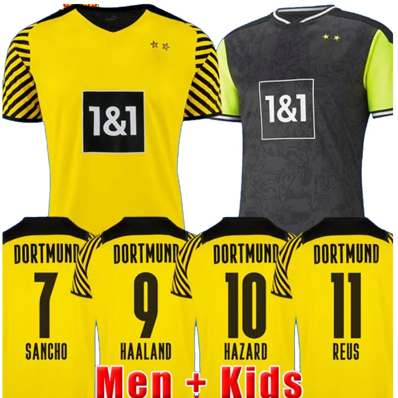 

dortmund soccer jersey 21 22 fourth 4th 2021 2022 football shirt HAALAND REUS NEONGELB BELLINGHAM SANCHO HUMMELS BRANDT men + ki