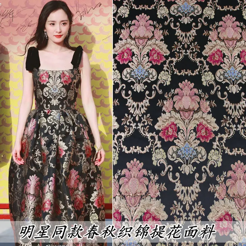 Жаккардовая ткань для одежды, красно-синяя юбка ручной работы для показов на весну и осень
Жаккардовая ткань для одежды, красно-синяя юбка ручной работы для показов на весну и осень