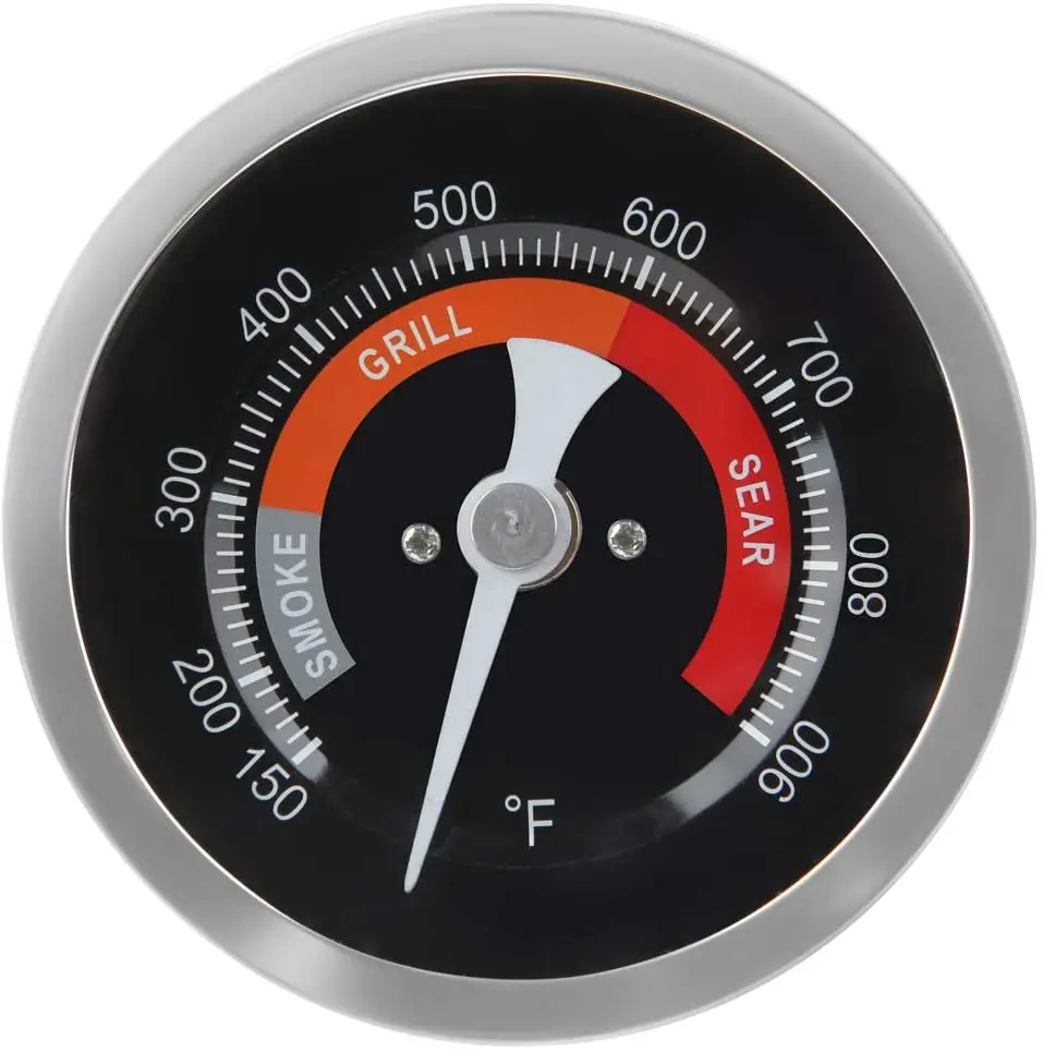 Grill Temperature Gauge Thermometer Replacement for BGE with 3.3" Large Face,BGE Accessories Thermometer Replacement 150-900F
Grill Temperature Gauge Thermometer Replacement for BGE with 3.3" Large Face,BGE Accessories Thermometer Replacement 150-900F