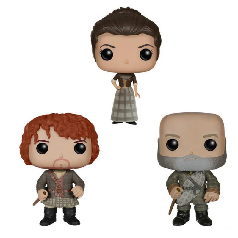 OutLander Джейми Фрейзер 251 Claire Randall 250 Дугал Маккензи 252 виниловые фигурки