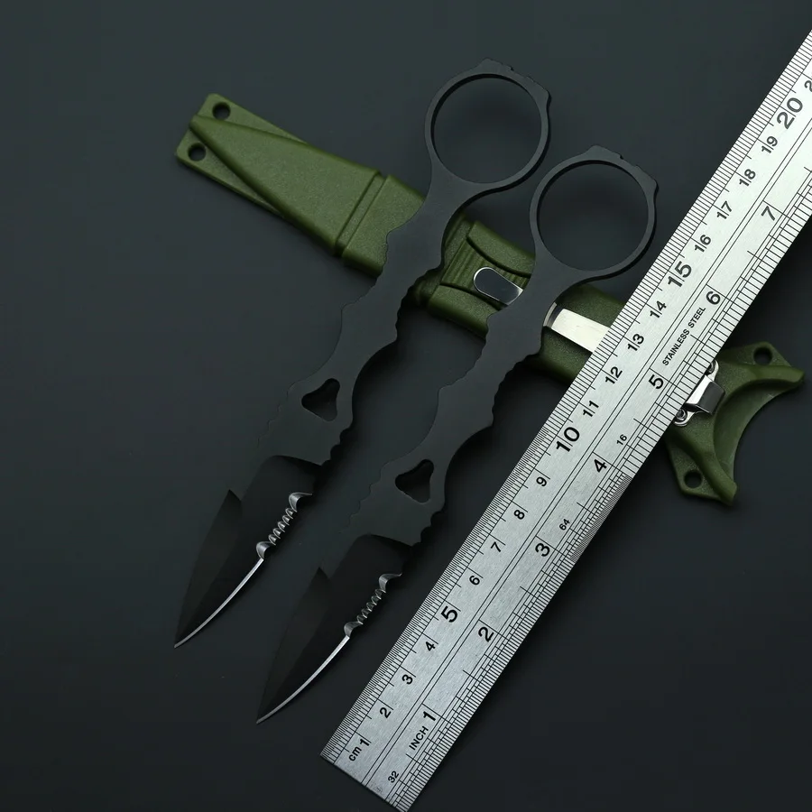 

Уличный нож с фиксированным лезвием 176T, D2, стальной камень для мытья, кемпинга, охоты, выживания, тактические прямые ножи, карманные инструме...