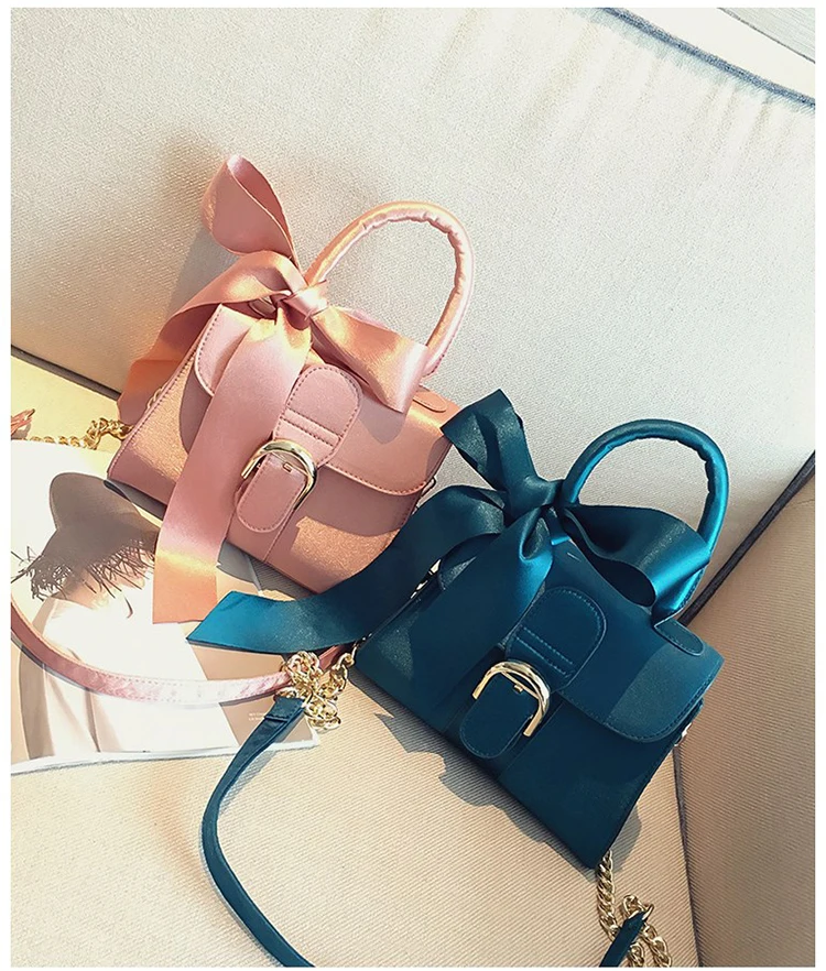 Ladies Fashion Solid Color Shoulder Bags Female Designer Black Handbags Luxury Bowknot Messenger Bags Women Chains Flap Bag
Ladies Fashion Solid Color Shoulder Bags Female Designer Black Handbags Luxury Bowknot Messenger Bags Women Chains Flap Bag