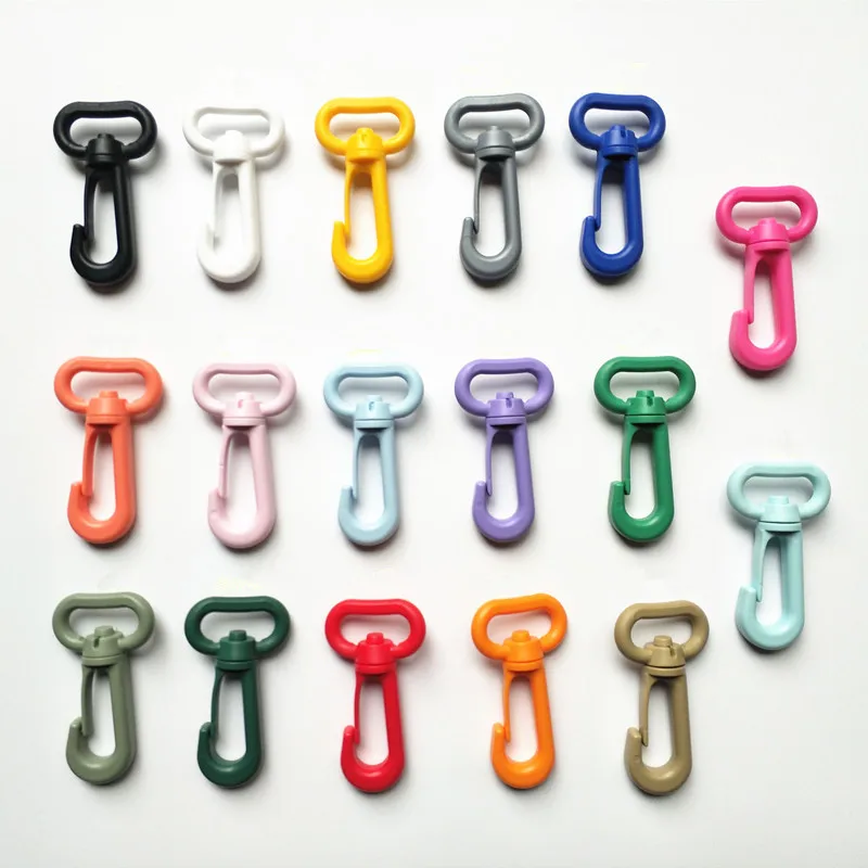 10Pcs Color Plastic Buckle Swivel Lobster Clasp Clips Key Hook Keychain Hook Clip Dog Buckle DIY Bag Accessories
10Pcs Color Plastic Buckle Swivel Lobster Clasp Clips Key Hook Keychain Hook Clip Dog Buckle DIY Bag Accessories
