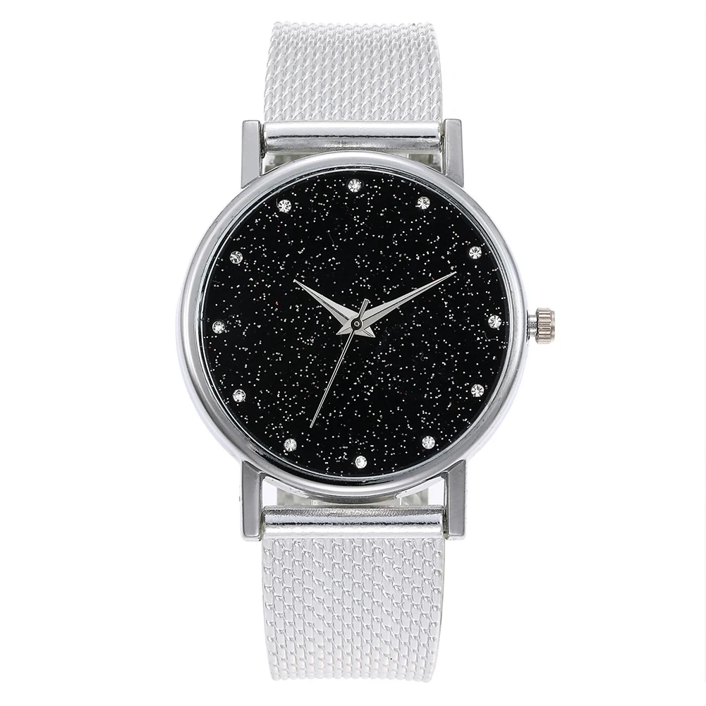 2020 New Casual Women Starry Sky Series Wrist Watch Leather Mesh Strap Designer Ladies Clock Simple Dress Gfit Watch for Women
2020 New Casual Women Starry Sky Series Wrist Watch Leather Mesh Strap Designer Ladies Clock Simple Dress Gfit Watch for Women