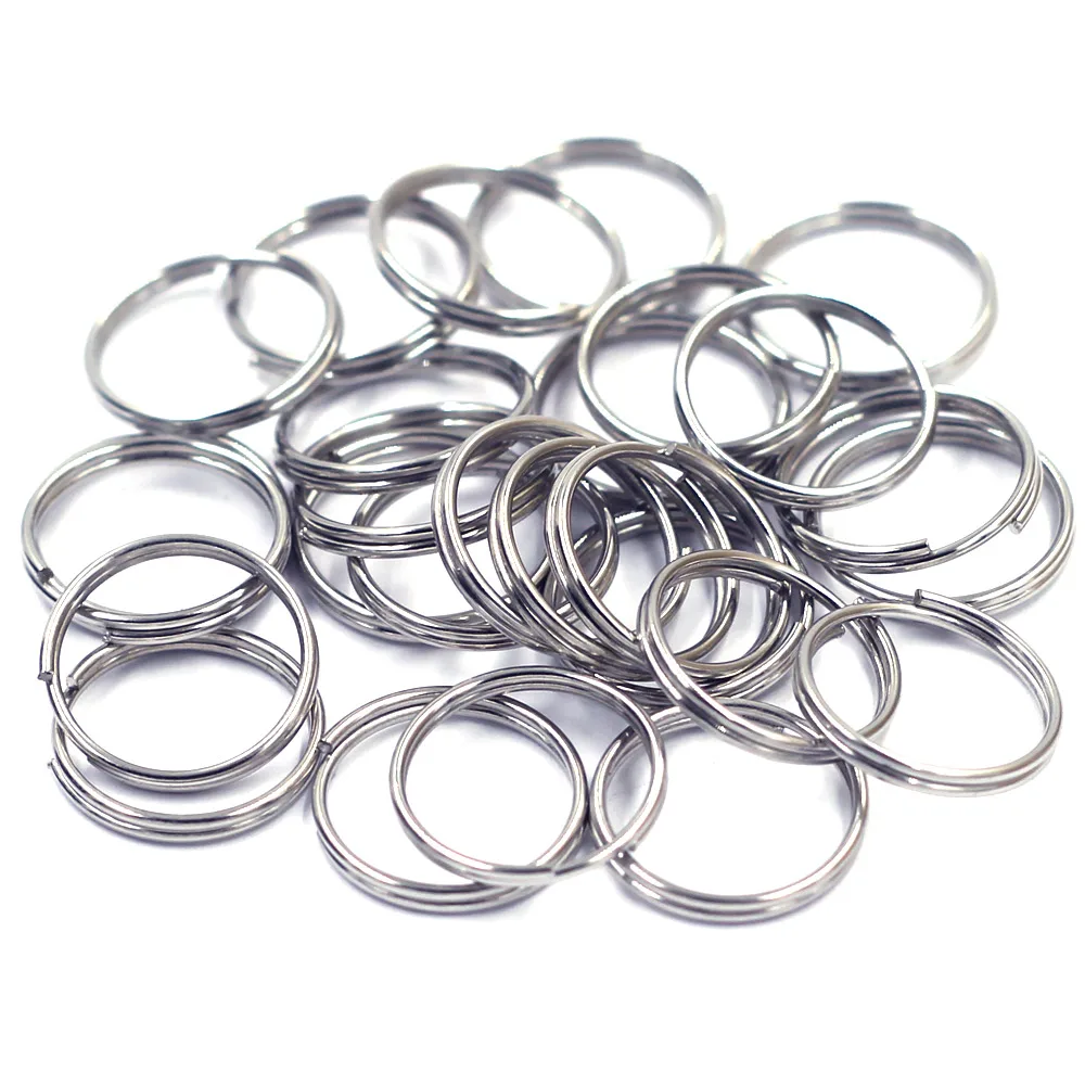 50Pcs Jump Split Rings Double Loops Round Alloy Silver Tone Fashion Jewelry DIY Findings 16x1mm
50Pcs Jump Split Rings Double Loops Round Alloy Silver Tone Fashion Jewelry DIY Findings 16x1mm