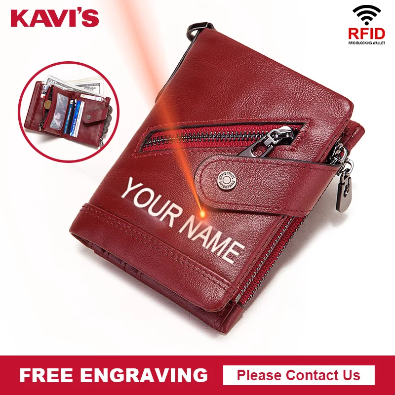 KAVIS New Customized Women Wallets Name Engraving High Quality Short Card Holder Female Purse Coin Holder Wallets Soft For Girls
KAVIS New Customized Women Wallets Name Engraving High Quality Short Card Holder Female Purse Coin Holder Wallets Soft For Girls