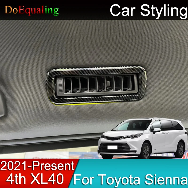 For Toyota Sienna 4th XL40 2020 2021 2022 Decorative Air-conditioning Air Outlet on Car Roof Car Interior Accessories
For Toyota Sienna 4th XL40 2020 2021 2022 Decorative Air-conditioning Air Outlet on Car Roof Car Interior Accessories