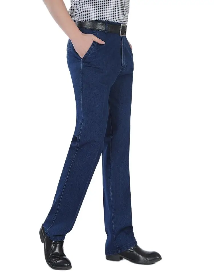 Men Spring Straight Male Summer High Waist Deep Stalls Loose Jeans Autumn Pants Straight Regular Blue Stretch Denim Trousers
Men Spring Straight Male Summer High Waist Deep Stalls Loose Jeans Autumn Pants Straight Regular Blue Stretch Denim Trousers
