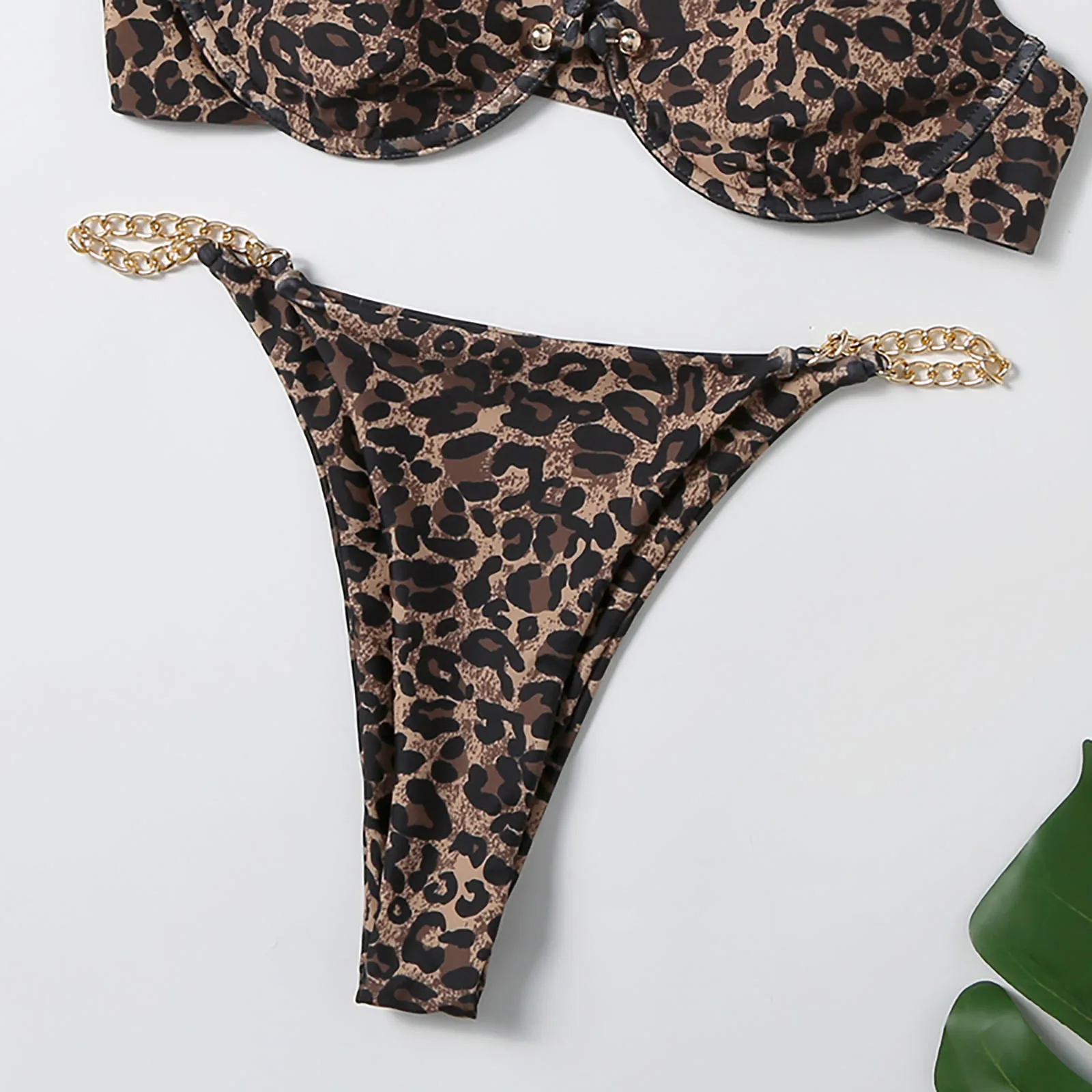 Sexy Leopard Bikini Swimsuit Swimwear Women Biquini Push Up Bikini Set Swimming Bathing Suit Beachwear Maillot De Bain Femme
Sexy Leopard Bikini Swimsuit Swimwear Women Biquini Push Up Bikini Set Swimming Bathing Suit Beachwear Maillot De Bain Femme