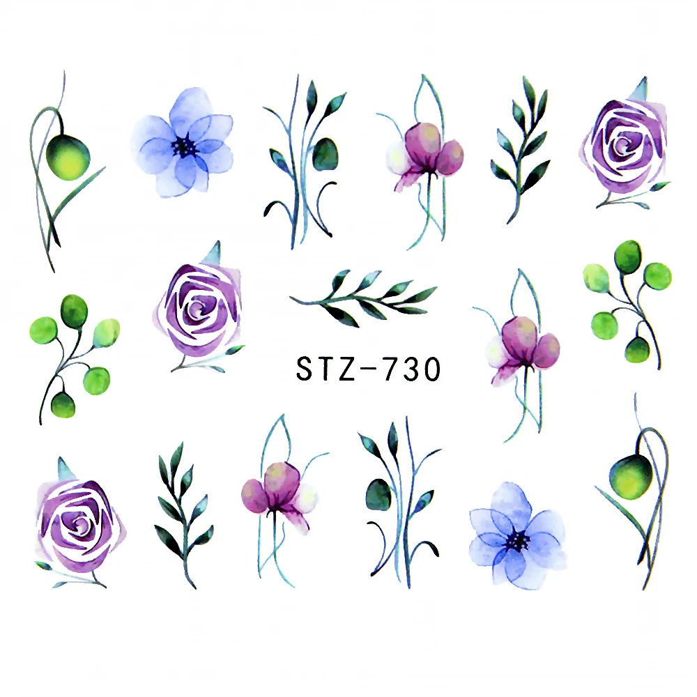 Nail Stickers Flower Patten Nail Sticker Nail Stickers Sticker Nail Decals Nail Sticker Colorful Green Leaves Big Flowers Rose
Nail Stickers Flower Patten Nail Sticker Nail Stickers Sticker Nail Decals Nail Sticker Colorful Green Leaves Big Flowers Rose