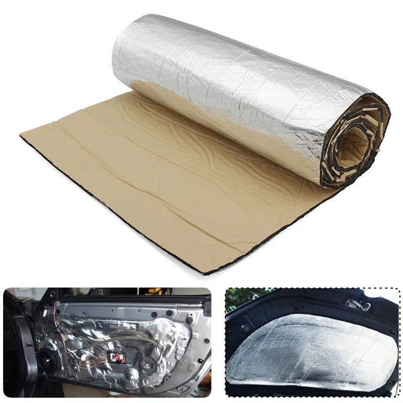 1/2 Pcs 7mm Car Hood Engine Firewall Heat Mat Deadener Sound Noise Proof Insulation Deadening Aluminum 1000x1500mm Foil Sticker
1/2 Pcs 7mm Car Hood Engine Firewall Heat Mat Deadener Sound Noise Proof Insulation Deadening Aluminum 1000x1500mm Foil Sticker