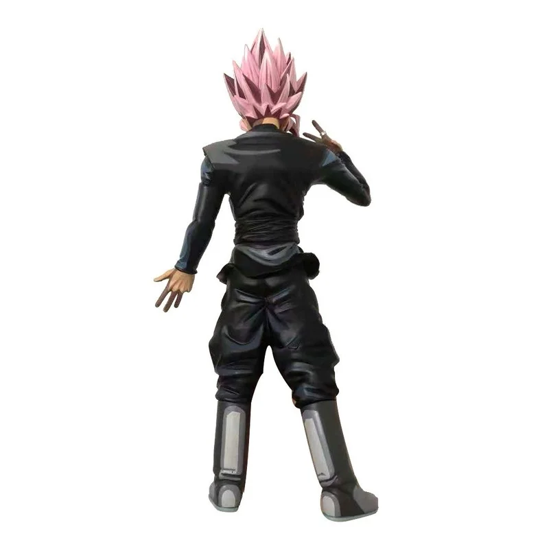 Anime Dragon Ball Super ROS Warrior Consciousness Dark Goku Dark Zamas Pink 2D 31.5cm PVC Model Pink Hair Figuretoys
Anime Dragon Ball Super ROS Warrior Consciousness Dark Goku Dark Zamas Pink 2D 31.5cm PVC Model Pink Hair Figuretoys