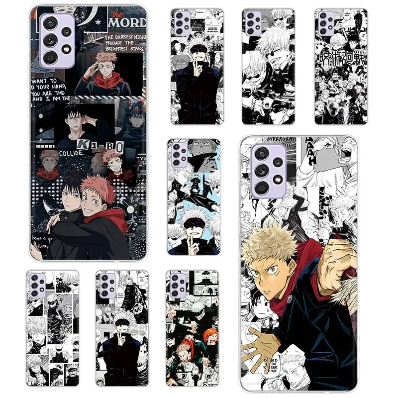 Jujutsu Kaisen Comics Case Coque For Samsung Galaxy A52 A51 A71 A50 A12 A22 A32 A42 A72 A70 A21S A41 A40 A30 A10 A11 Cover Funda
Jujutsu Kaisen Comics Case Coque For Samsung Galaxy A52 A51 A71 A50 A12 A22 A32 A42 A72 A70 A21S A41 A40 A30 A10 A11 Cover Funda