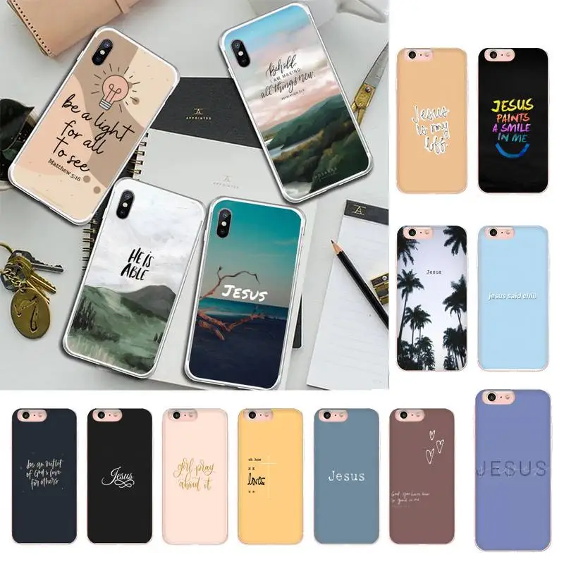 Jesus Christian Faith Cross Admire Phone Case For iPhone X XS MAX 6 6s 7 7plus 8 8 Plus 5 5S se 2020 11 12pro max xr Funda cases
Jesus Christian Faith Cross Admire Phone Case For iPhone X XS MAX 6 6s 7 7plus 8 8 Plus 5 5S se 2020 11 12pro max xr Funda cases