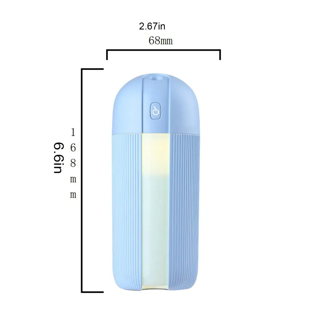 Simple Humidifier 800mAh Air Aromatherapy Usb Atomizer Diffuser Ultrasonic Mist LED Night Light Atomizer
Simple Humidifier 800mAh Air Aromatherapy Usb Atomizer Diffuser Ultrasonic Mist LED Night Light Atomizer