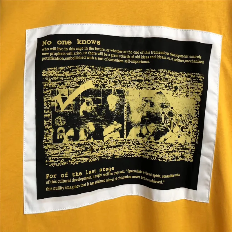 Yellow CAVEMPT C.E 2020ss Tees Men Women Couples Oversized T Shirt Cav Empt Cotton T-Shirt Mens
Yellow CAVEMPT C.E 2020ss Tees Men Women Couples Oversized T Shirt Cav Empt Cotton T-Shirt Mens