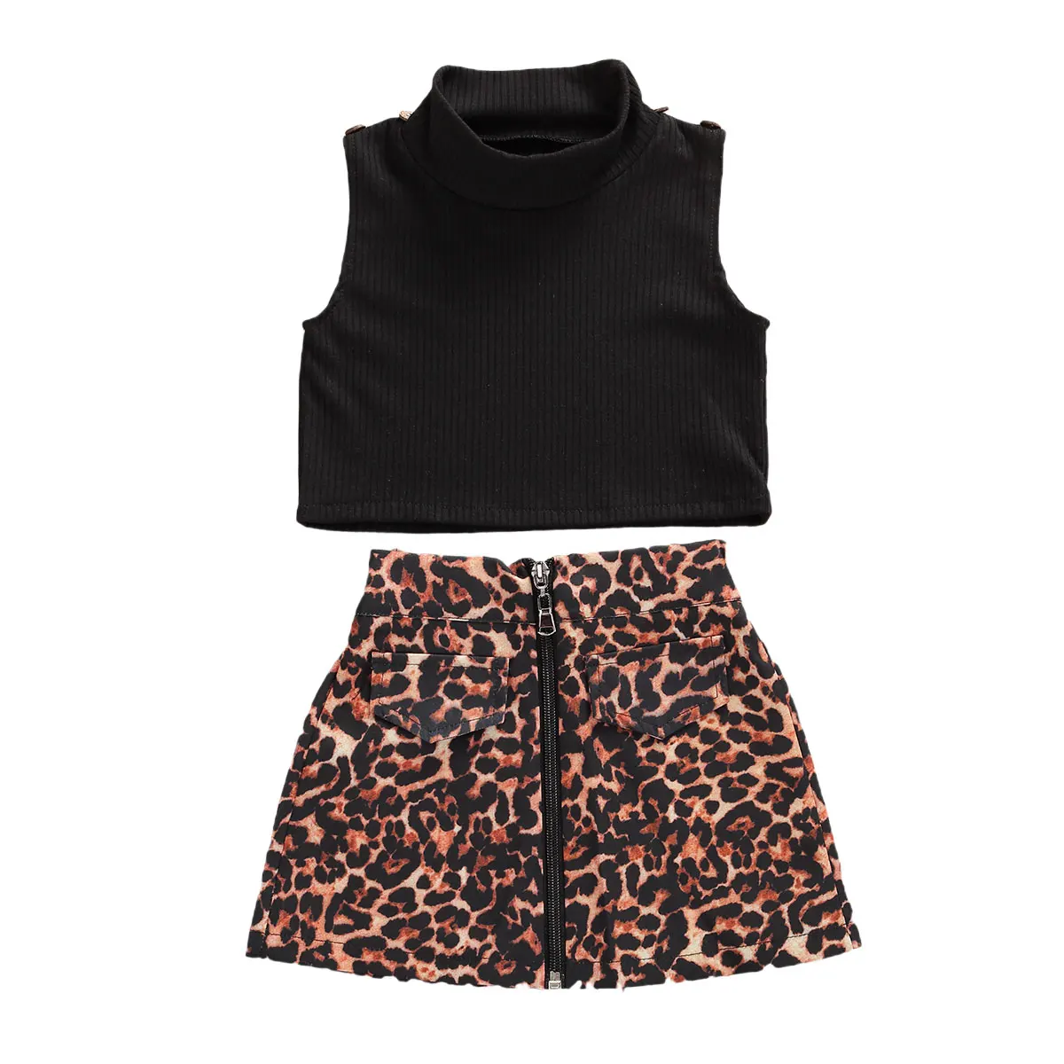 2020 Summer New Toddler Kid Baby Girl Leopard Clothes Crop Top +Skirts 2PCS Summer Outfit Set Size 2-6Y
2020 Summer New Toddler Kid Baby Girl Leopard Clothes Crop Top +Skirts 2PCS Summer Outfit Set Size 2-6Y