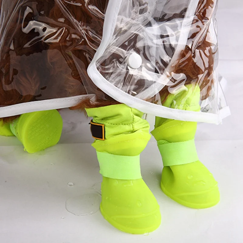 Silicone Dog Outdoor Shoes Rain boots Warm Fleece Inner Non-slip Waterproof Protective Rain Boots For Dogs
Silicone Dog Outdoor Shoes Rain boots Warm Fleece Inner Non-slip Waterproof Protective Rain Boots For Dogs