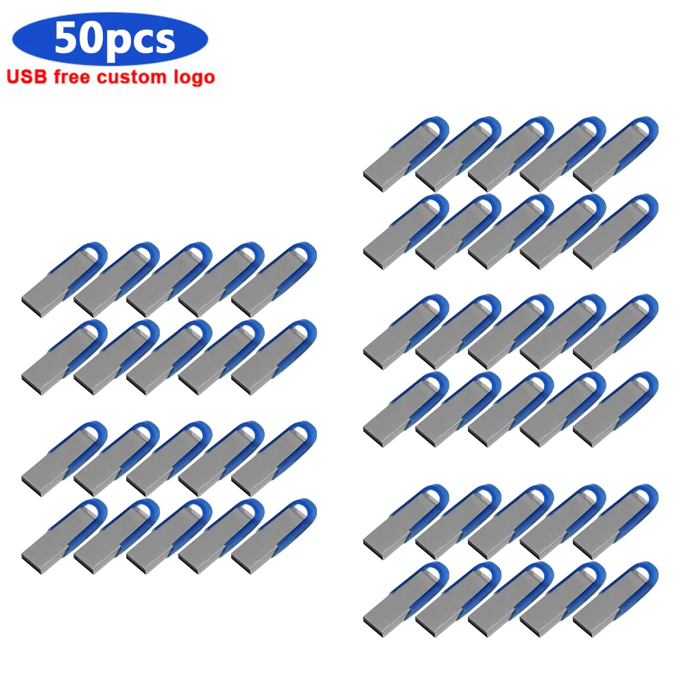 Custom LOGO Metal 50pcs/lot USB Flash Drive 4G 8G 16G 32G 64GB 128GB Gifts Pen Drives Real Capacity Memory Stick Wholesale
Custom LOGO Metal 50pcs/lot USB Flash Drive 4G 8G 16G 32G 64GB 128GB Gifts Pen Drives Real Capacity Memory Stick Wholesale