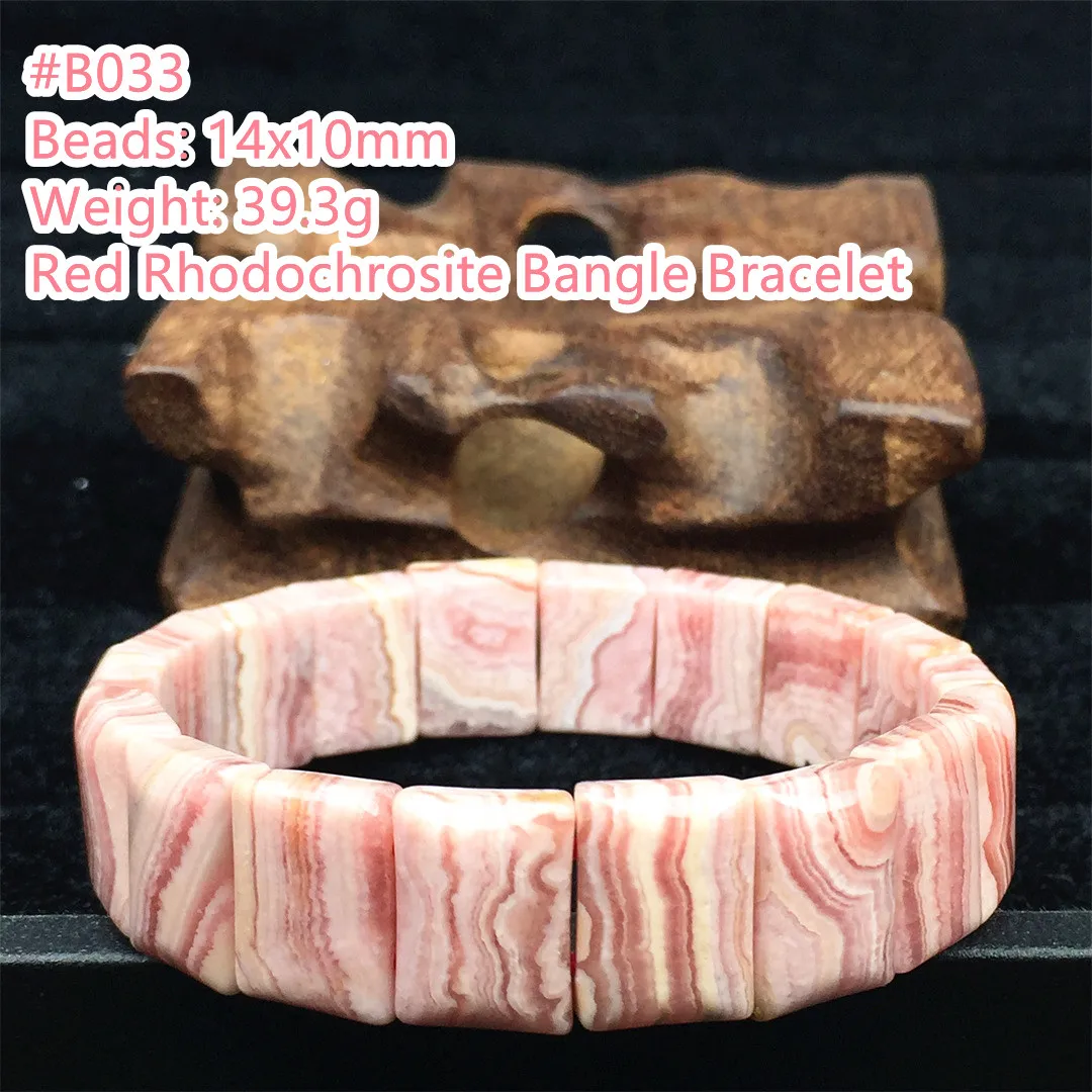 Natural Red Rhodochrosite Crystal Bracelet Jewelry For Women Men Luck Reiki Wealth Beads Stone Gemstone Stretch Bangle AAAAAA
Natural Red Rhodochrosite Crystal Bracelet Jewelry For Women Men Luck Reiki Wealth Beads Stone Gemstone Stretch Bangle AAAAAA