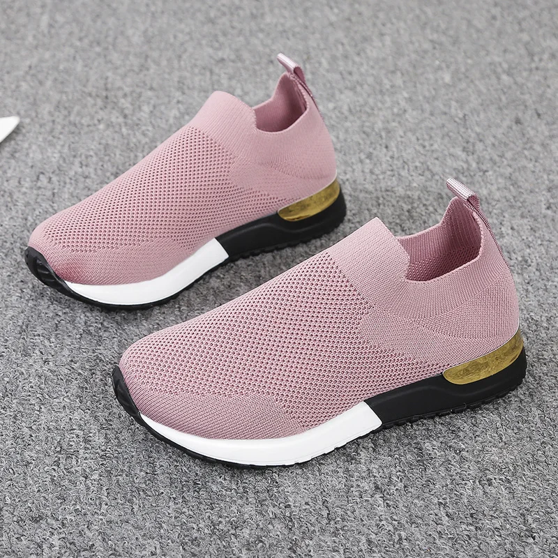 Women Summer Autumn Casual Sport Sneakers Women's Breathable Slip on Sport Shoes Elastic Band Ladies Vulcanized Platform Shoes
Women Summer Autumn Casual Sport Sneakers Women's Breathable Slip on Sport Shoes Elastic Band Ladies Vulcanized Platform Shoes