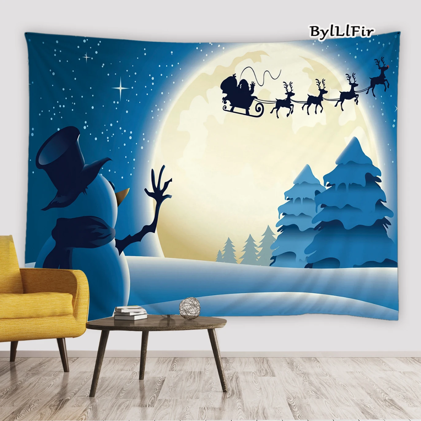 Christmas Tapestry Reindeer Xmas Tree Moon Starry Snowman Polyester Fabric Wall Blanket Bedroom Dorm Living Room New Year Decor
Christmas Tapestry Reindeer Xmas Tree Moon Starry Snowman Polyester Fabric Wall Blanket Bedroom Dorm Living Room New Year Decor