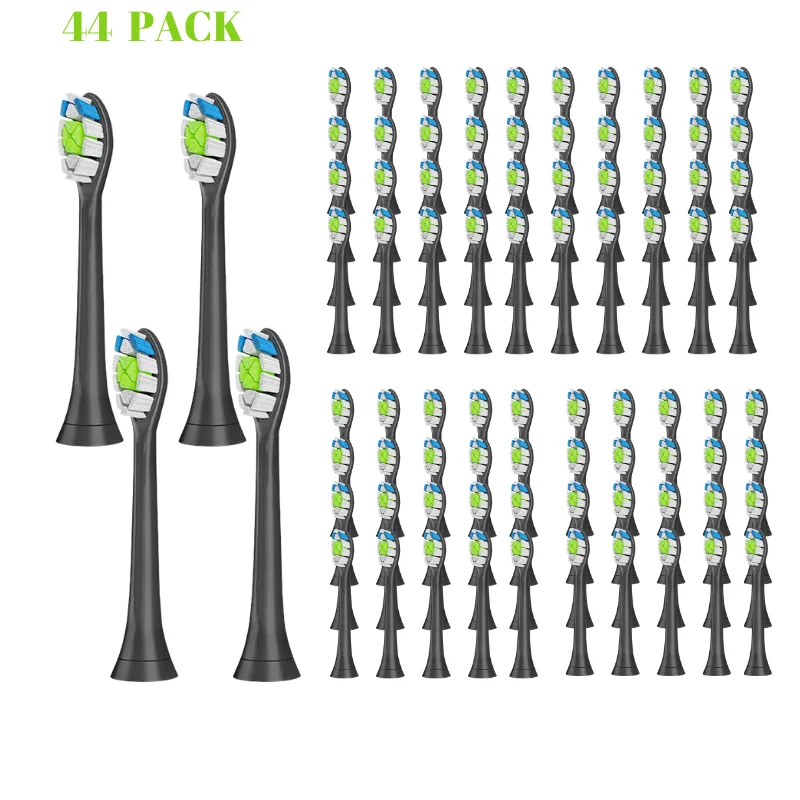 44pack HX6064 DiamondClean Replacement Toothbrush Heads for Sonicare HX6013 HX6930 HX6730 HX6530 9023 9342 Sonicare R710
44pack HX6064 DiamondClean Replacement Toothbrush Heads for Sonicare HX6013 HX6930 HX6730 HX6530 9023 9342 Sonicare R710