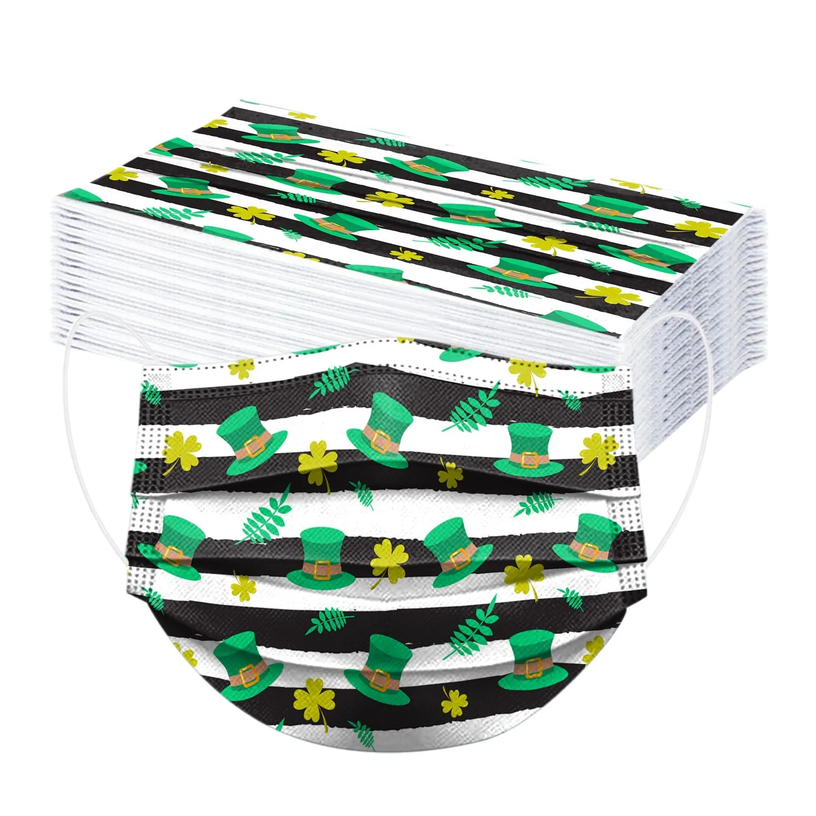 30pcs Adult St. Patrick' Day Disposable Face Mask 3 Ply Earloop pm2.5 Masks Breathable Earloops Masks Mascarillas
30pcs Adult St. Patrick' Day Disposable Face Mask 3 Ply Earloop pm2.5 Masks Breathable Earloops Masks Mascarillas