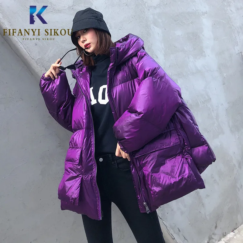 Oversized Winter Jacket Women Parka Hooded Cotton Coat Fashion Loose Thick Warm Overcoat Jackets Parkas Women Winter Coat
Oversized Winter Jacket Women Parka Hooded Cotton Coat Fashion Loose Thick Warm Overcoat Jackets Parkas Women Winter Coat
