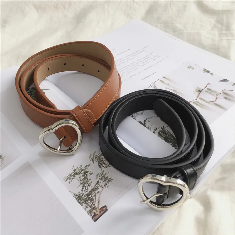 Korea Ins Retro Harajuku Love Heart Shaped Buckle Belt For Simple Wild Belt Student Thin Belt Tide
Korea Ins Retro Harajuku Love Heart Shaped Buckle Belt For Simple Wild Belt Student Thin Belt Tide