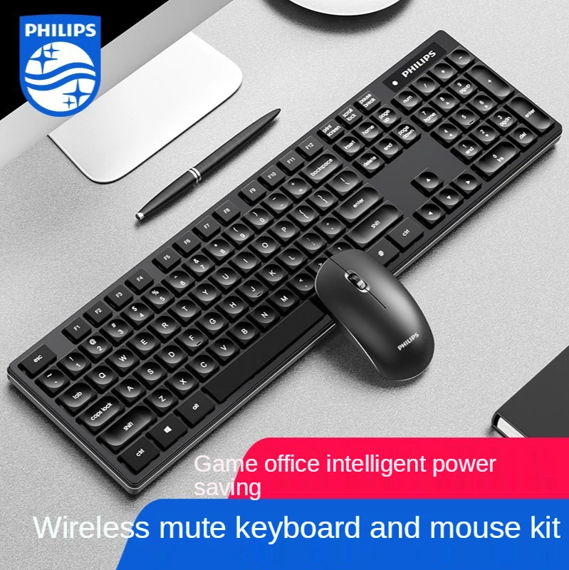 Philips 6315 wireless keyboard and mouse set desktop laptop games wireless keyboard and mouse set
Philips 6315 wireless keyboard and mouse set desktop laptop games wireless keyboard and mouse set
