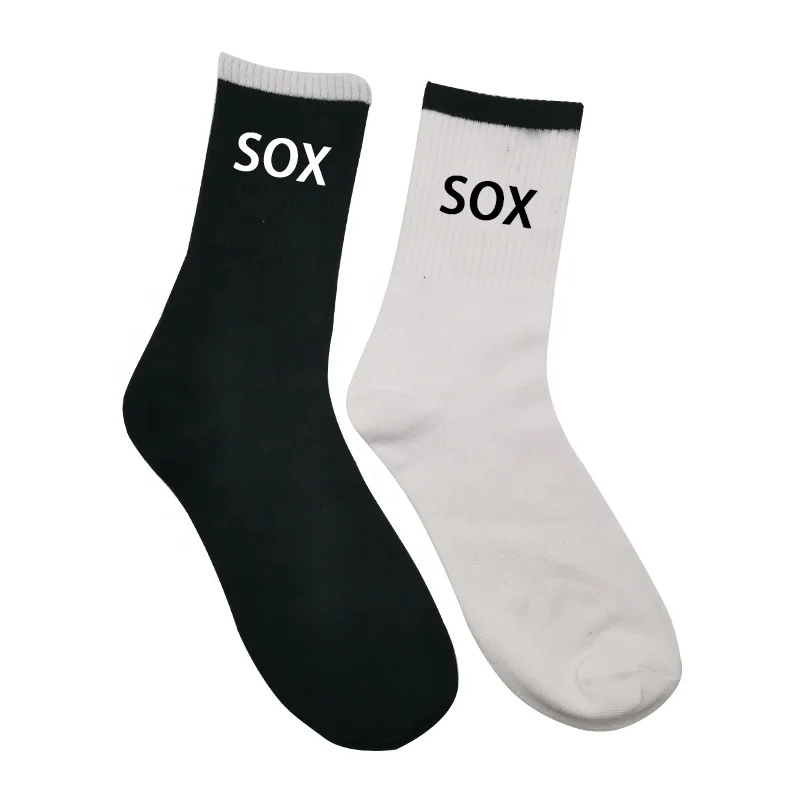 Wholesale Cotton Black and White Plaid Crew Brand Logo Design Custom Socks Low MOQ
Wholesale Cotton Black and White Plaid Crew Brand Logo Design Custom Socks Low MOQ